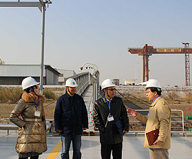 集團監事會李海洋主席調研LNG水上加氣站